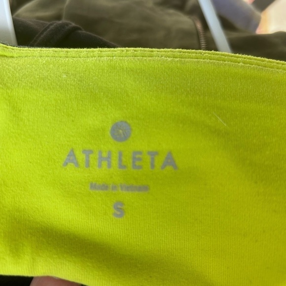 ATHLETA Relay Grip Skort Shorts in Gray & Yellow Size Small - Picture 5 of 5
